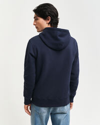 Embossed Zip Hoodie