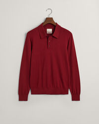 Fine Cotton Polo Sweater