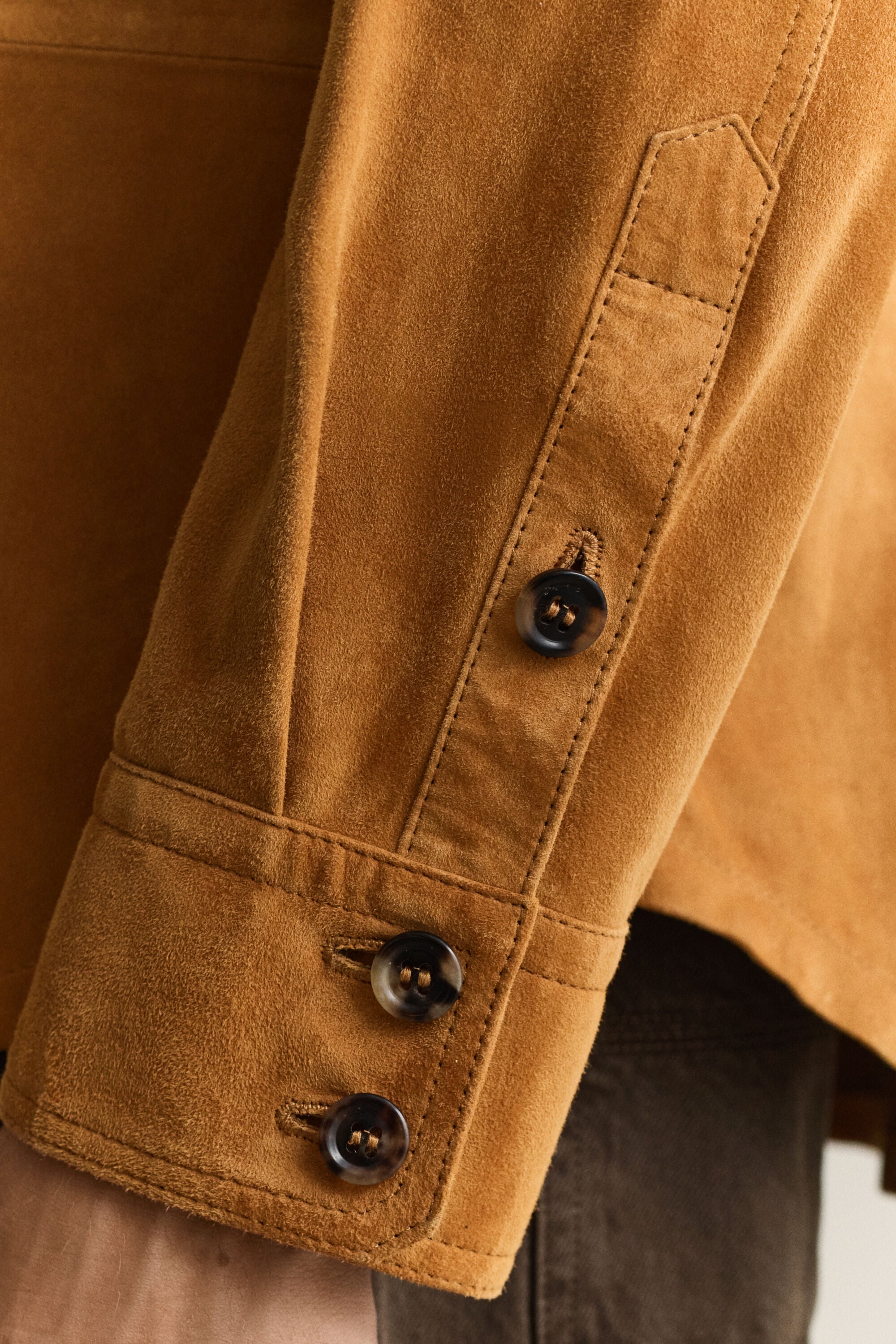 Suede Overshirt