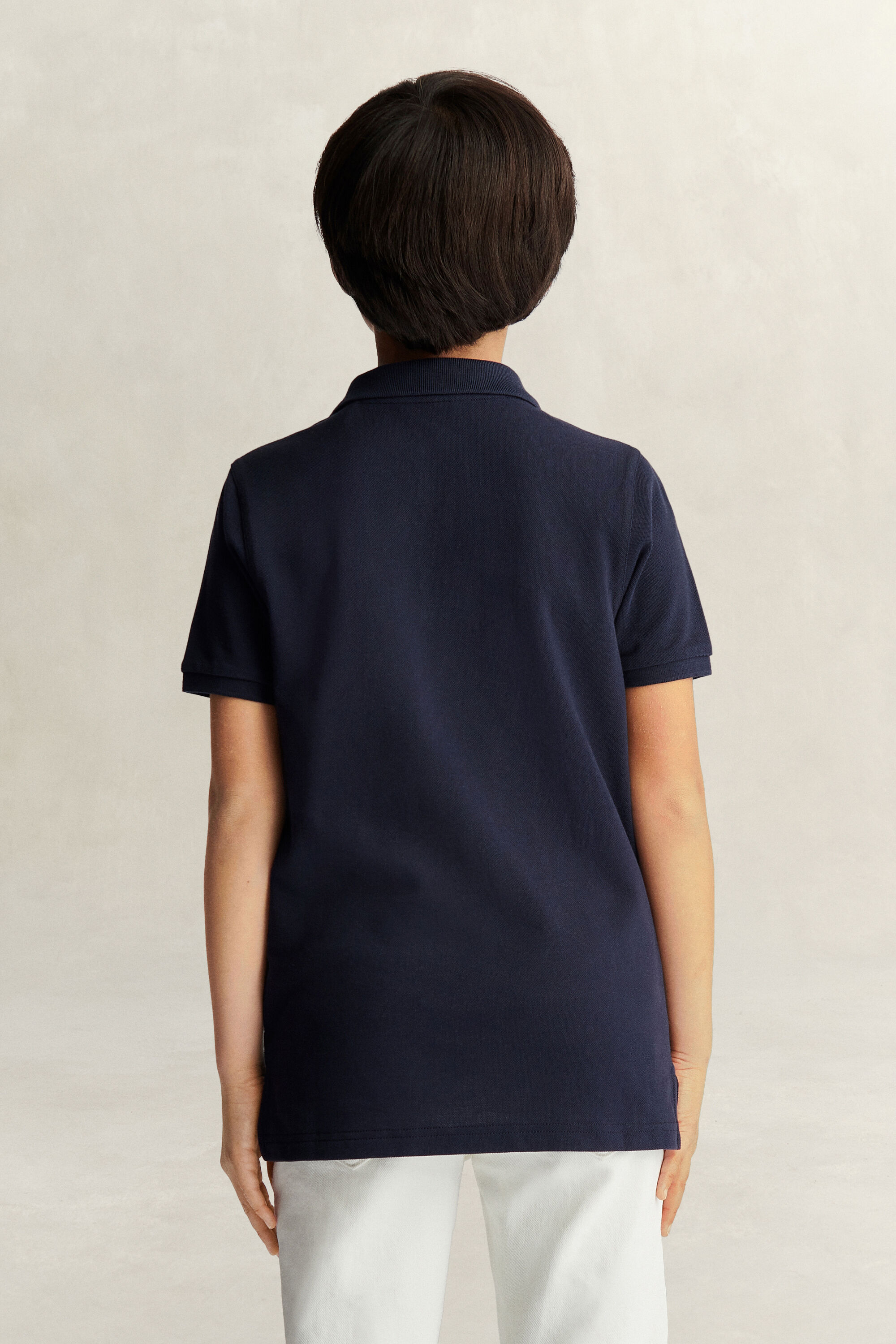 Teens Shield Piqué Polo Shirt