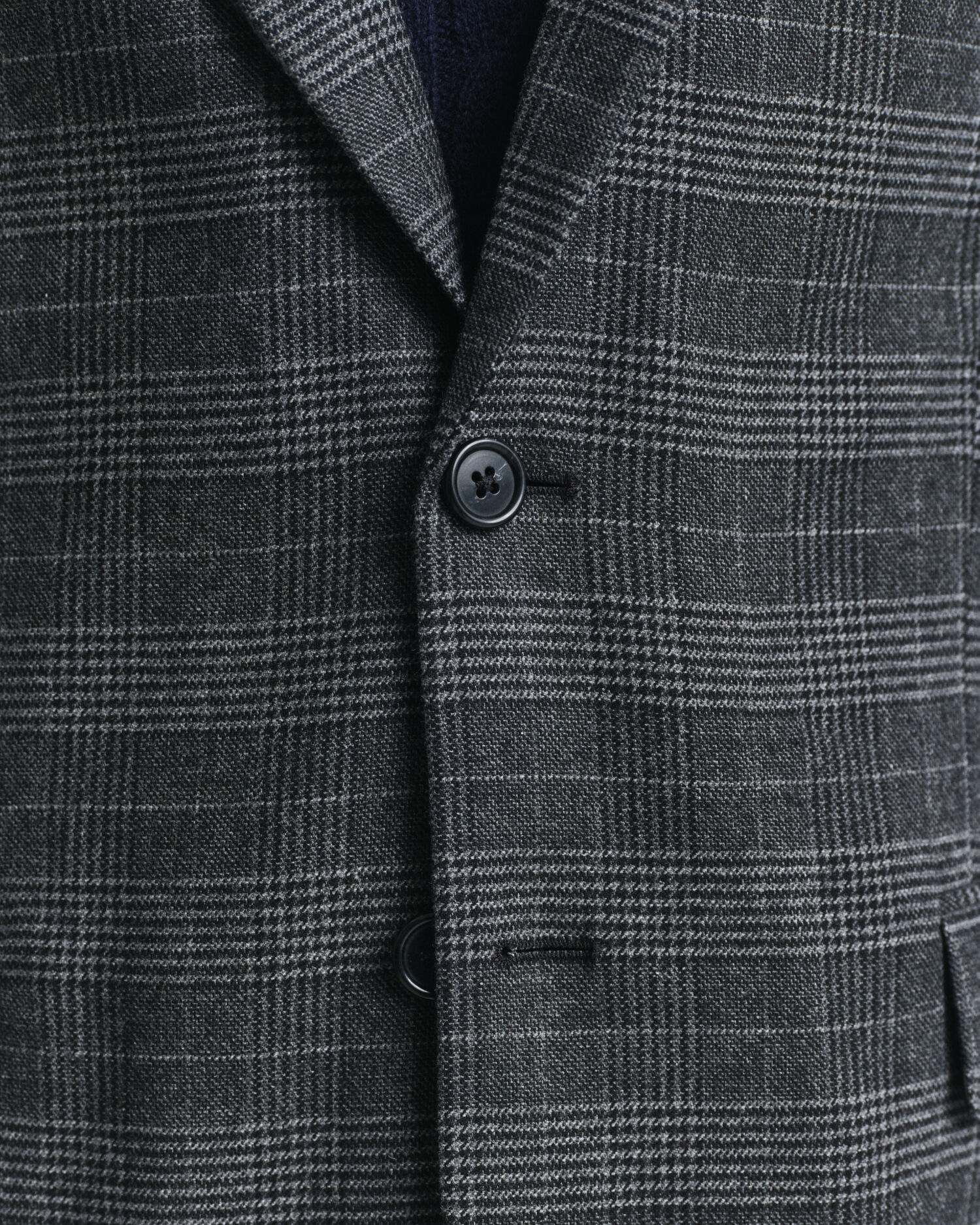 Slim Fit Glen Check Suit Jacket