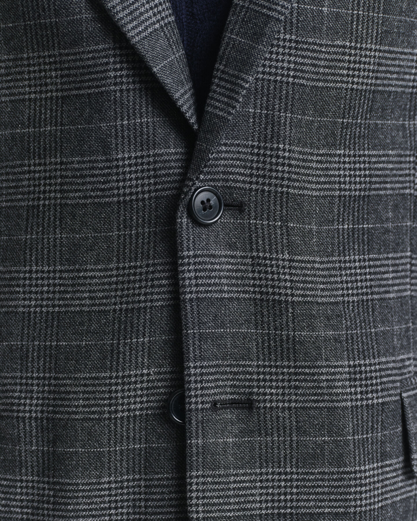 Slim Fit Glen Check Suit Jacket