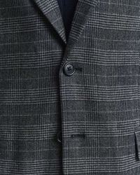 Slim Fit Glen Check Suit Jacket