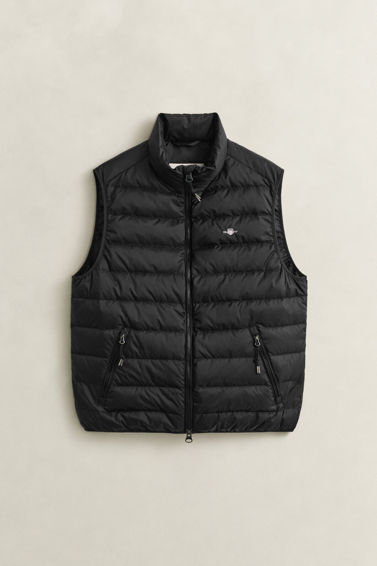 Light Down Vest — BLACK