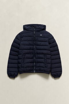Teen Boys Hooded Puffer Jacket — EVENING BLUE 3