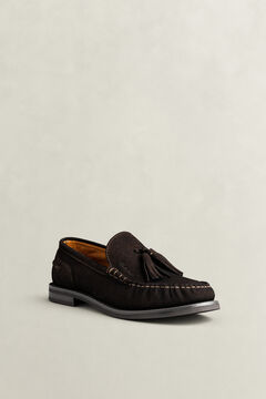 Gracelyn Suede Loafers — WEATHERED BROWN 1