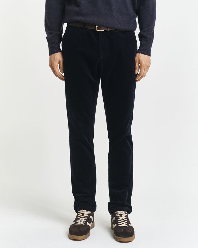 Slim Fit Corduroy Chinos