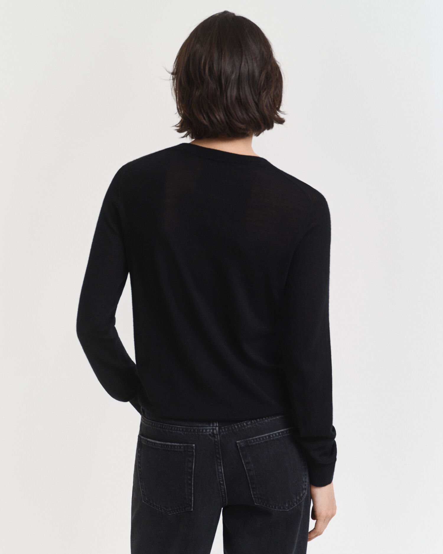 Extra Fine Merino Wool Crew Neck Sweater