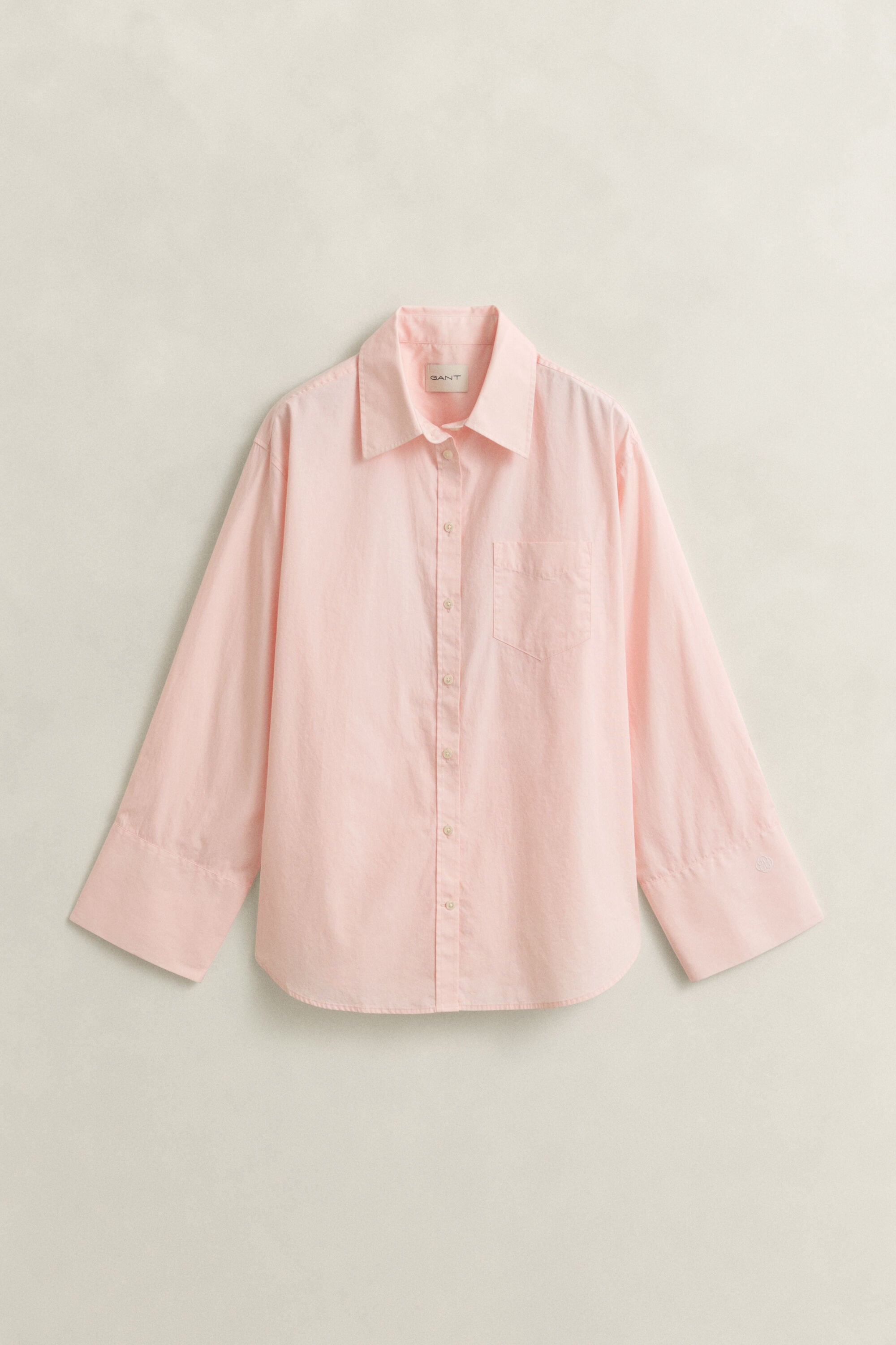 Wide Sleeve Classic Poplin Shirt