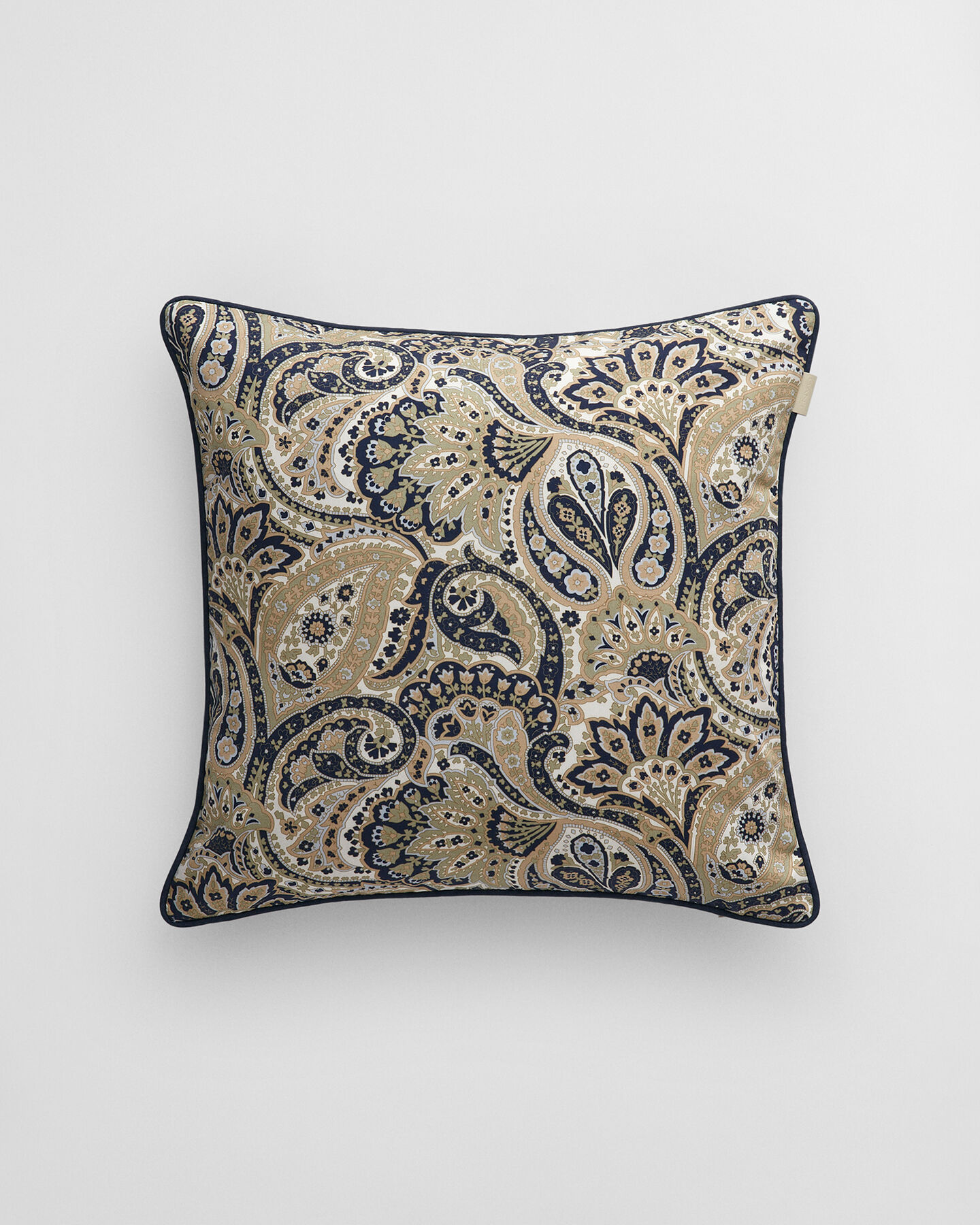 Sateen Paisley Print Cushion