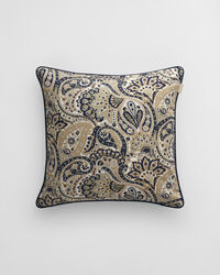 Sateen Paisley Print Cushion