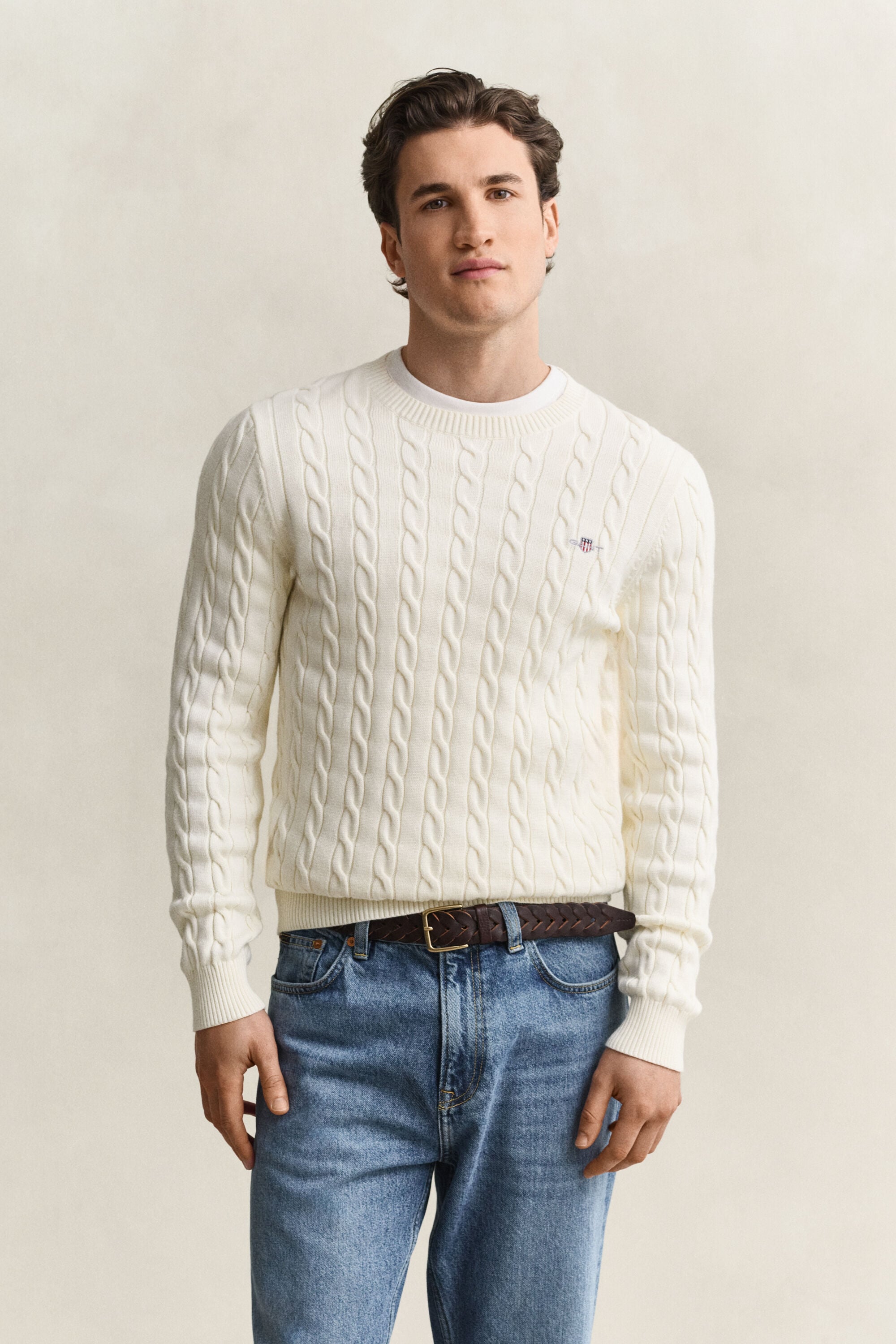 Classic Cable Knit Sweater
