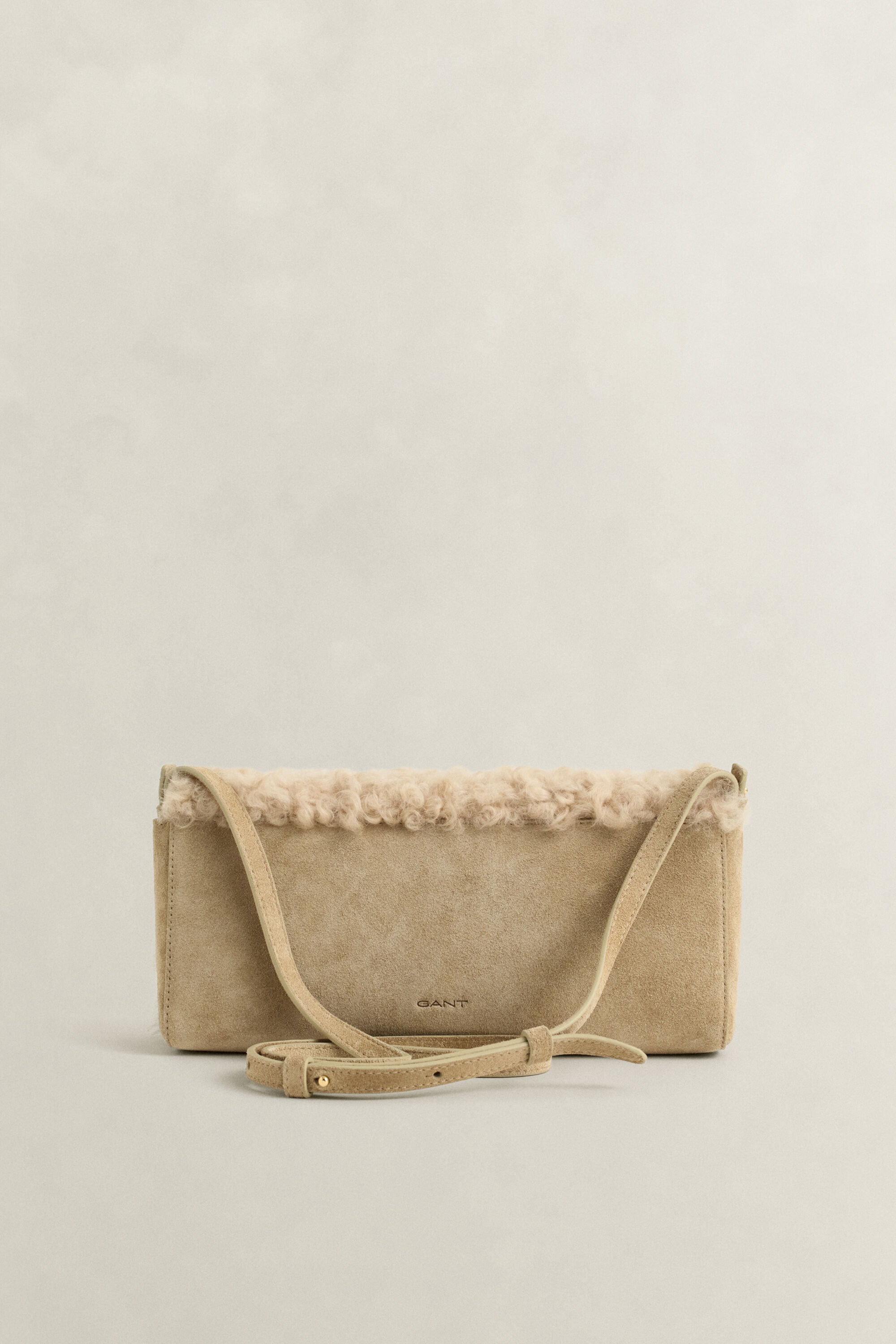 Shearling Clutch