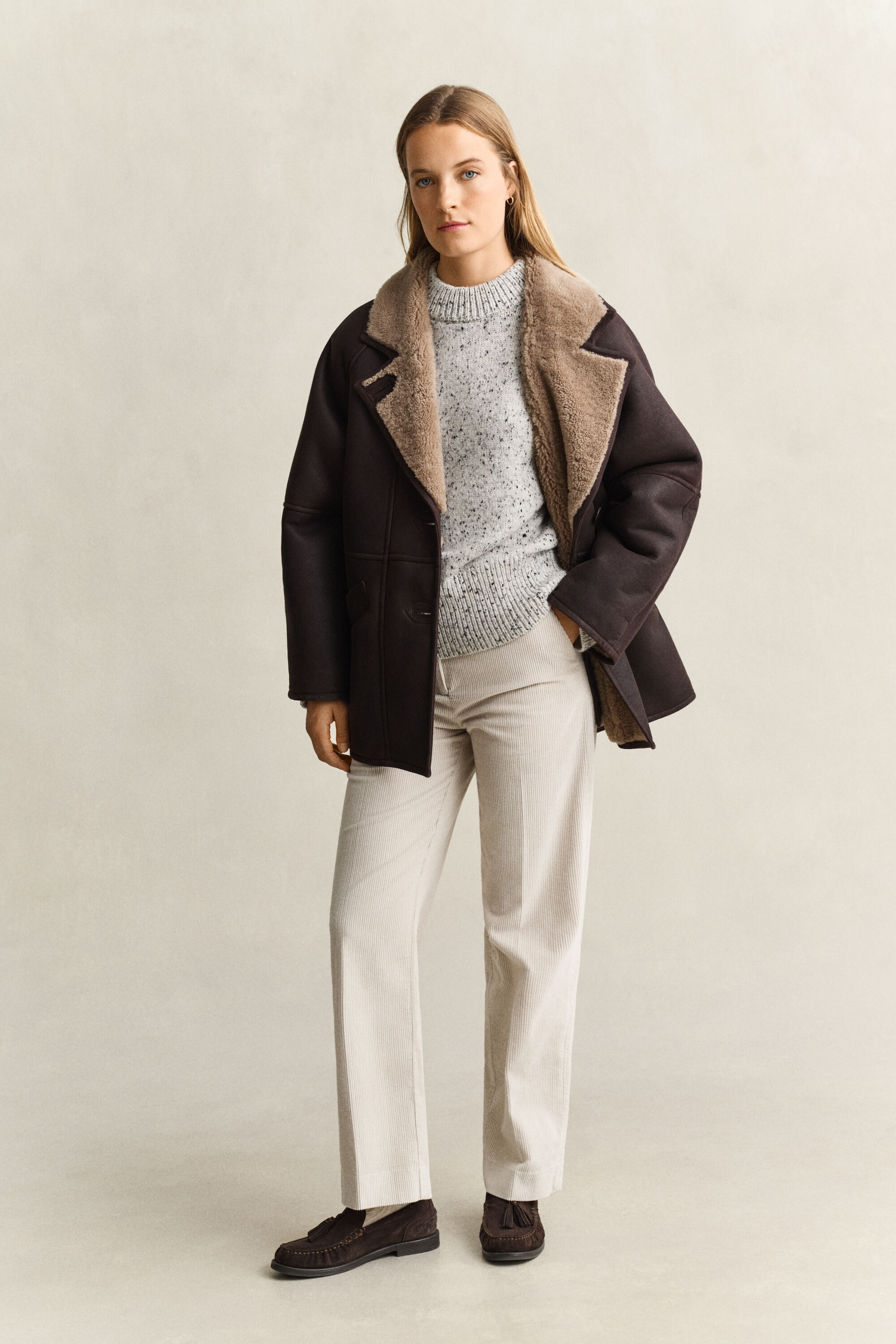 Wool Blend Nepps Sweater