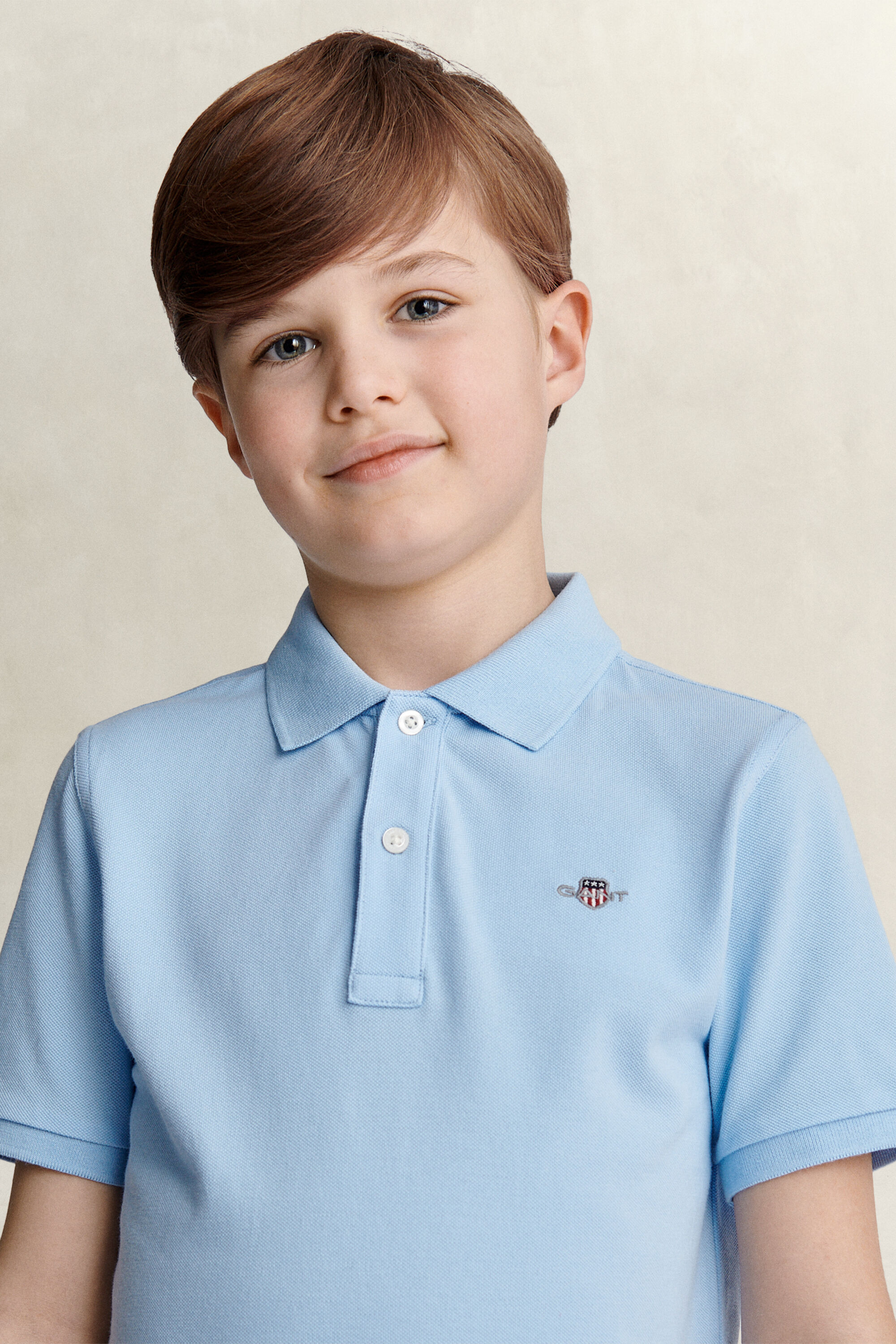 Teen Boys Shield Polo Sweater