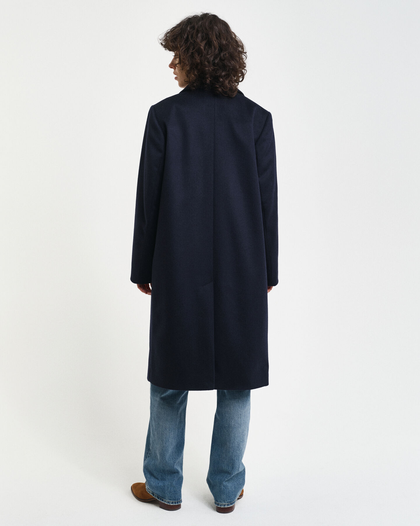 Classic Tailored Fit Wool Coat