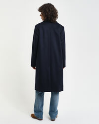 Classic Tailored Fit Wool Coat