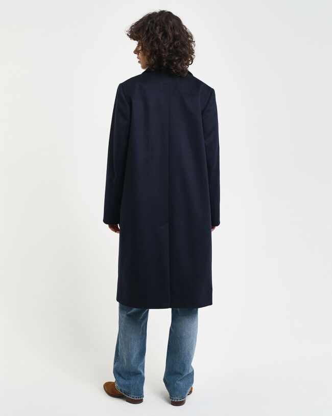 Classic Tailored Fit Wool Coat