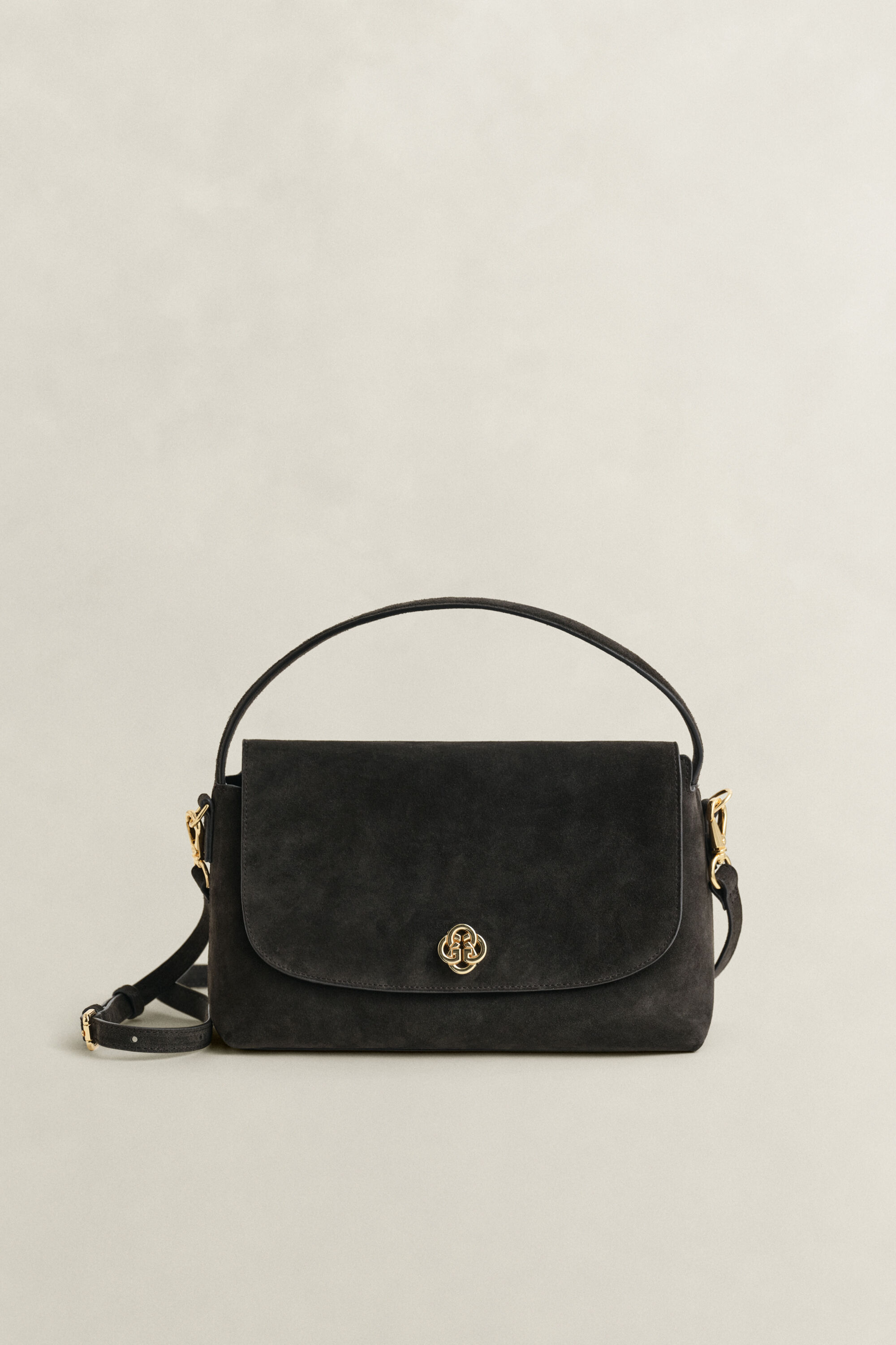 Slouchy Suede Shoulder Bag