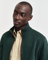 Sacker Rib Zip Cardigan