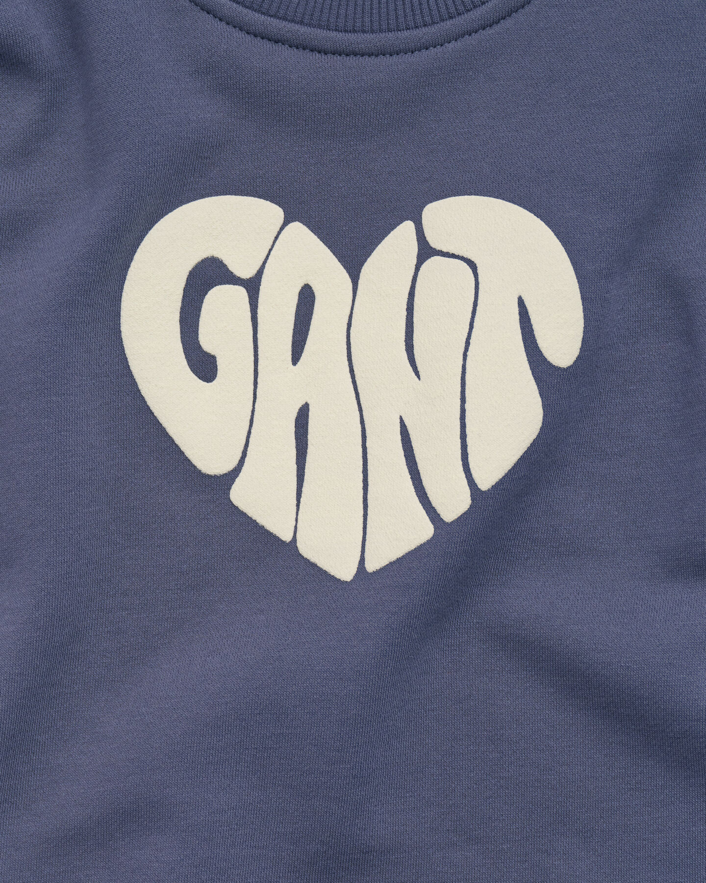 Girls Heart Graphic Crew Neck Sweatshirt