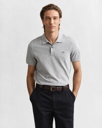 Regular Fit Shield Piqué Polo Shirt