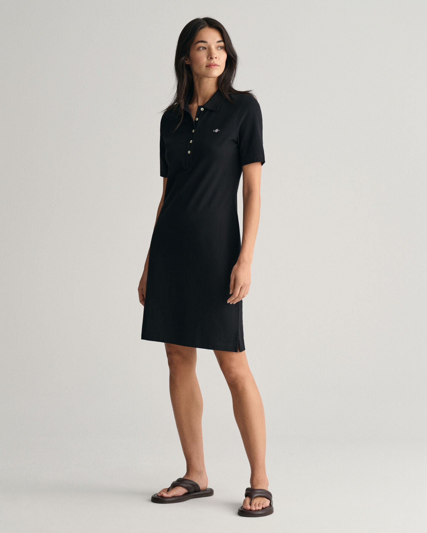 Shield Piqu&eacute; Polo Dress