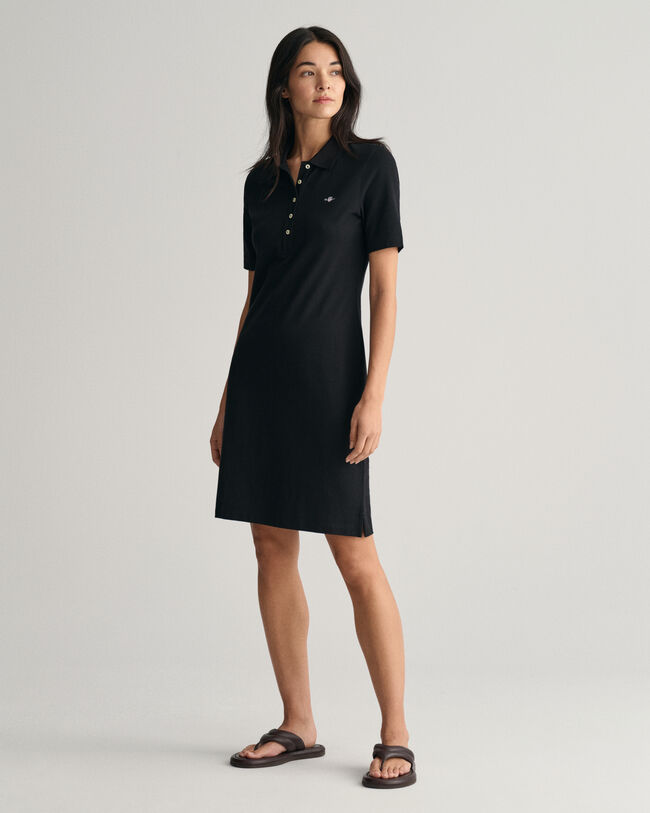 Shield Piqu&eacute; Polo Dress