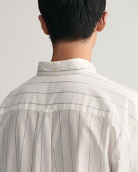Relaxed Fit Pinstripe Oxford Shirt