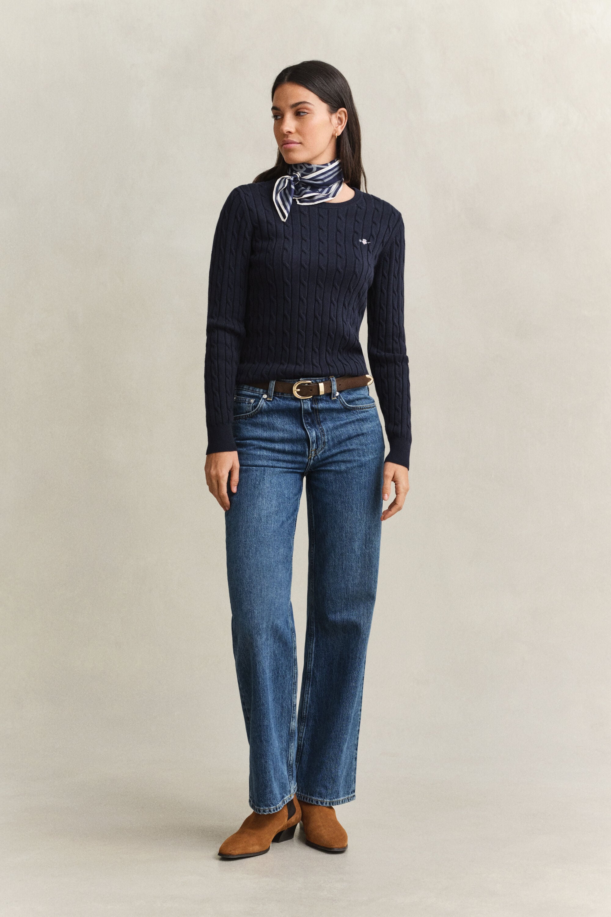 Classic Cable Knit Sweater