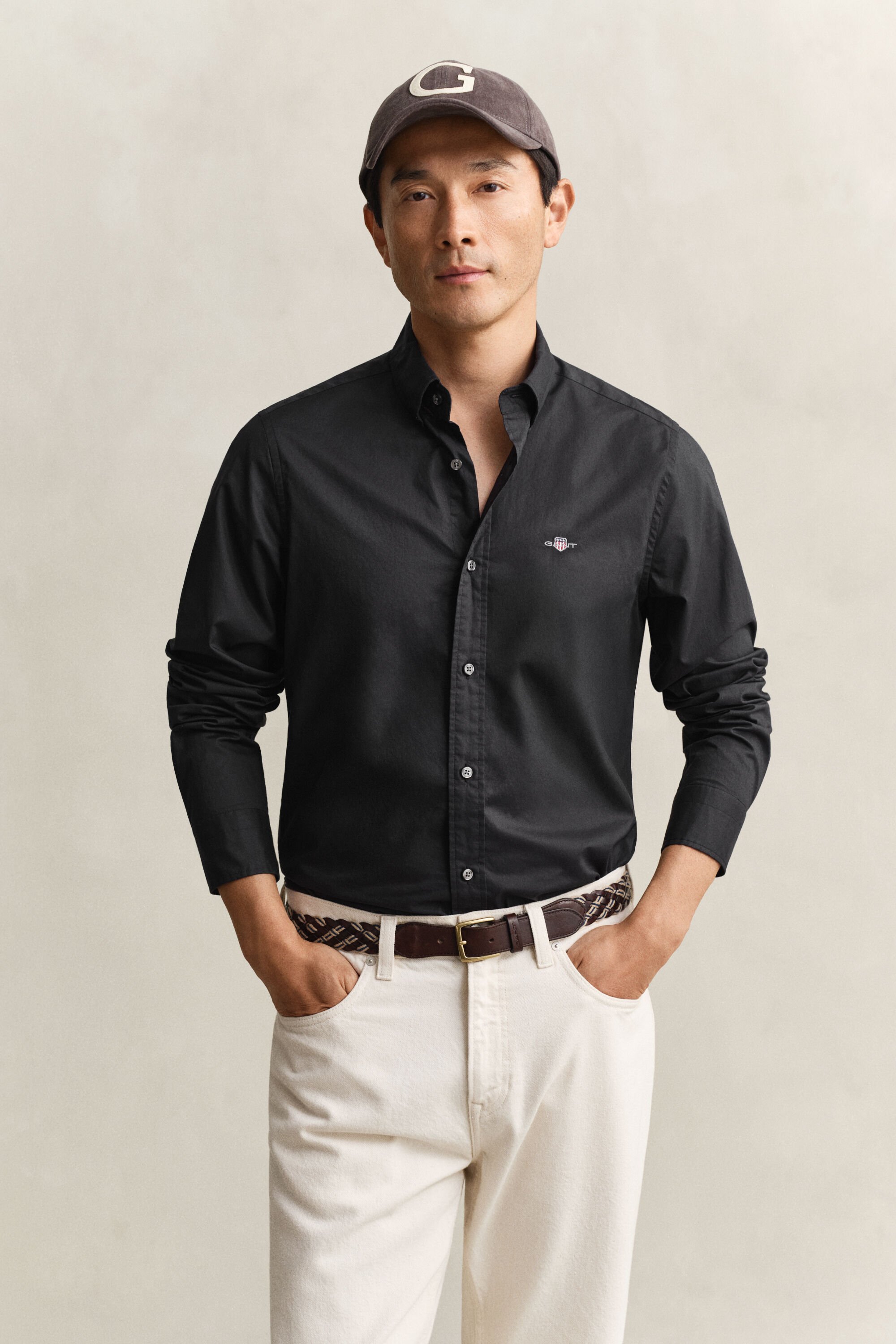 Slim Fit Classic Poplin Shirt