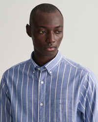 Regular Fit Striped Oxford Shirt