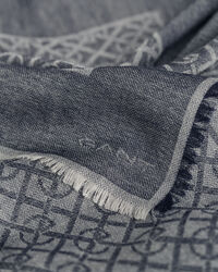 G Patterned Lightweight Woven Scarf