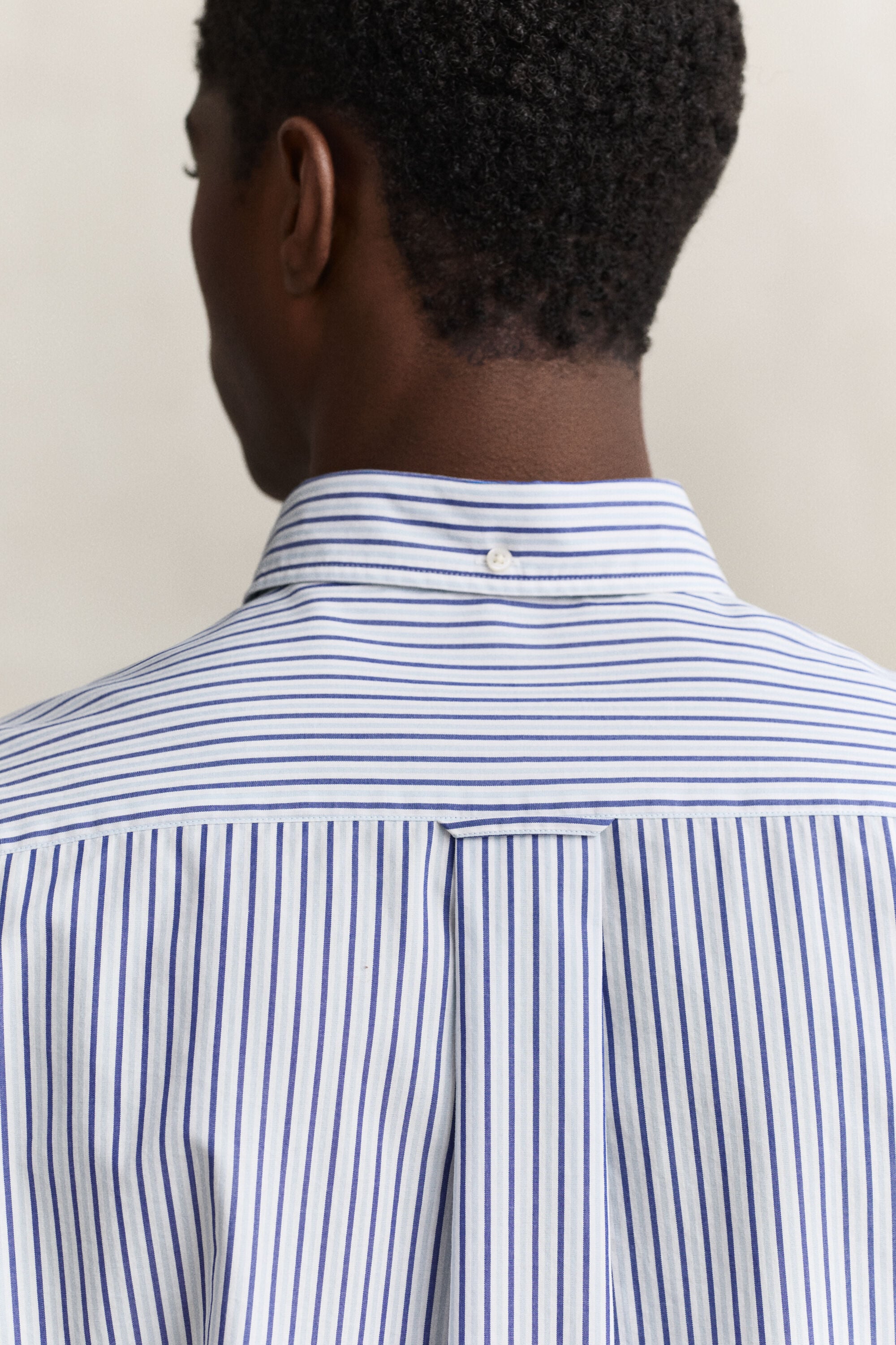 Striped Poplin Shirt