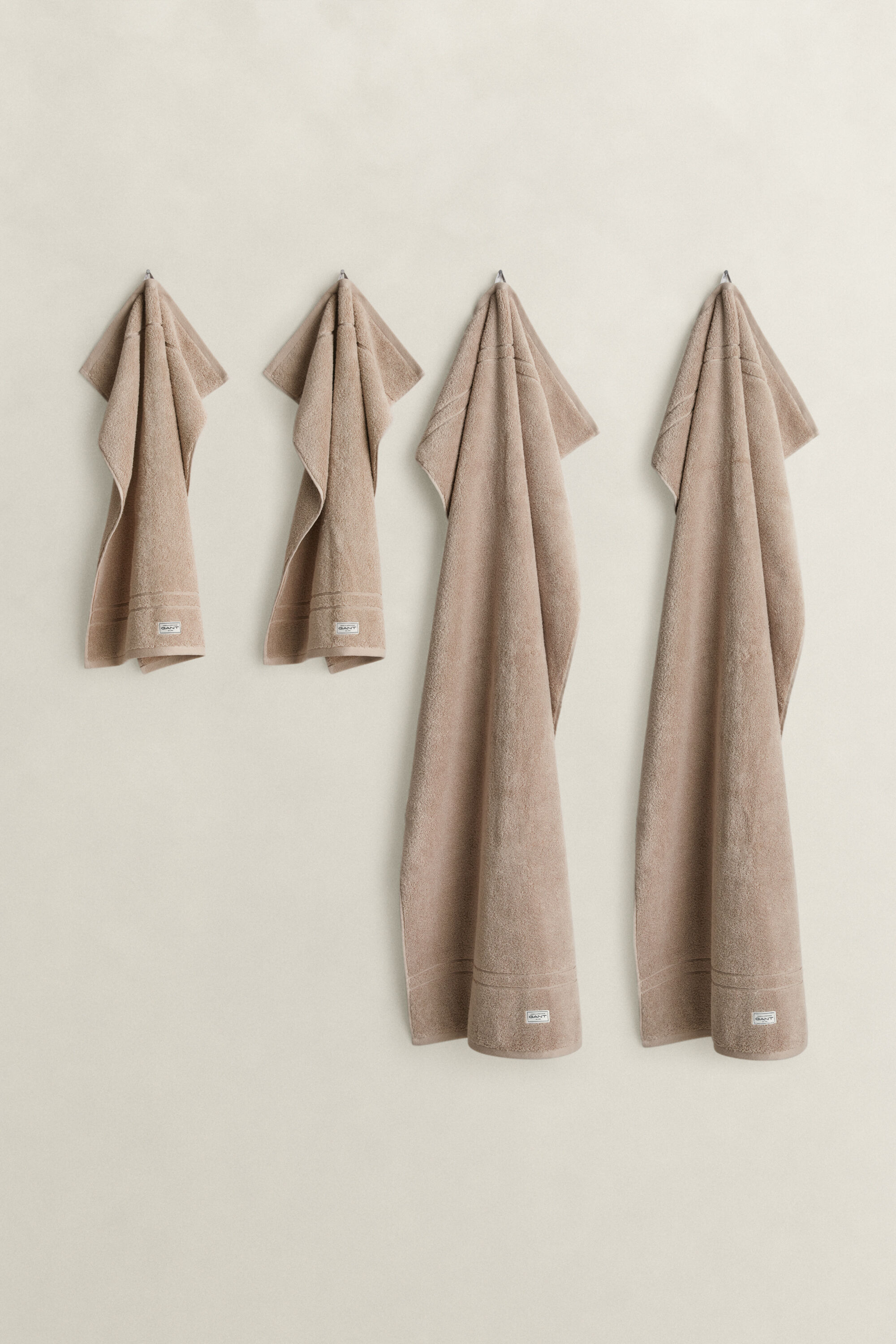 4-Pack Premium Towels — SILVER SAND