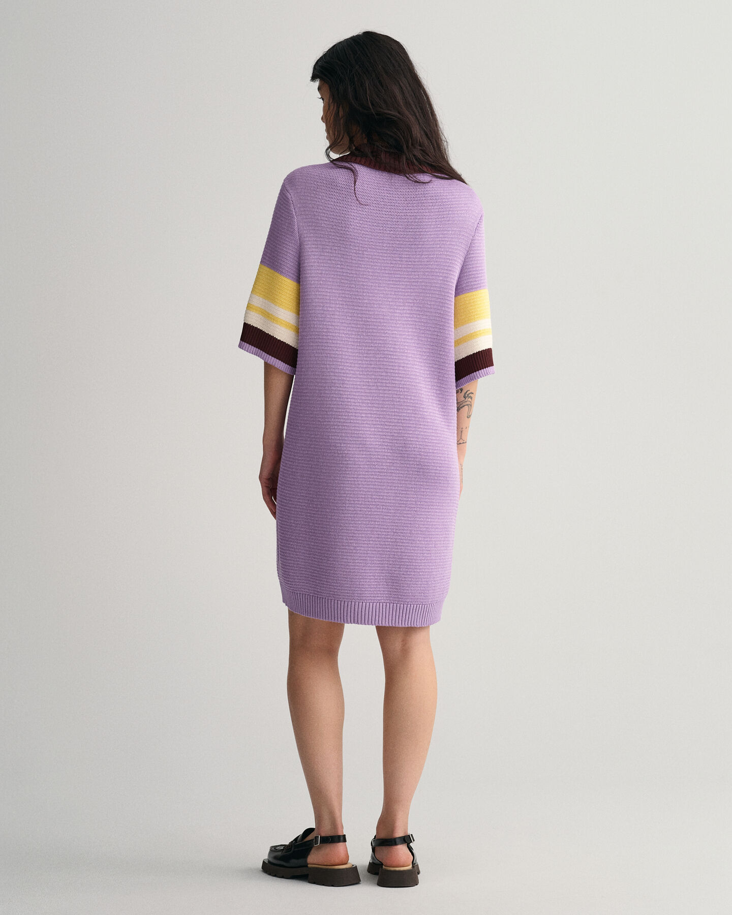 Polo Knit Mini Dress