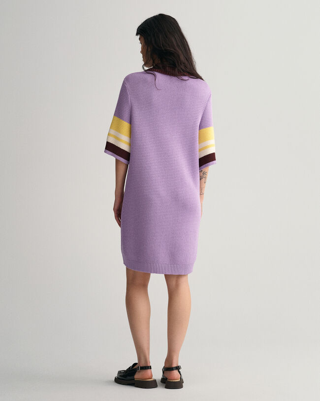 Polo Knit Mini Dress