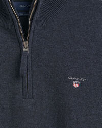 Super Fine Lambswool Half-Zip Sweater