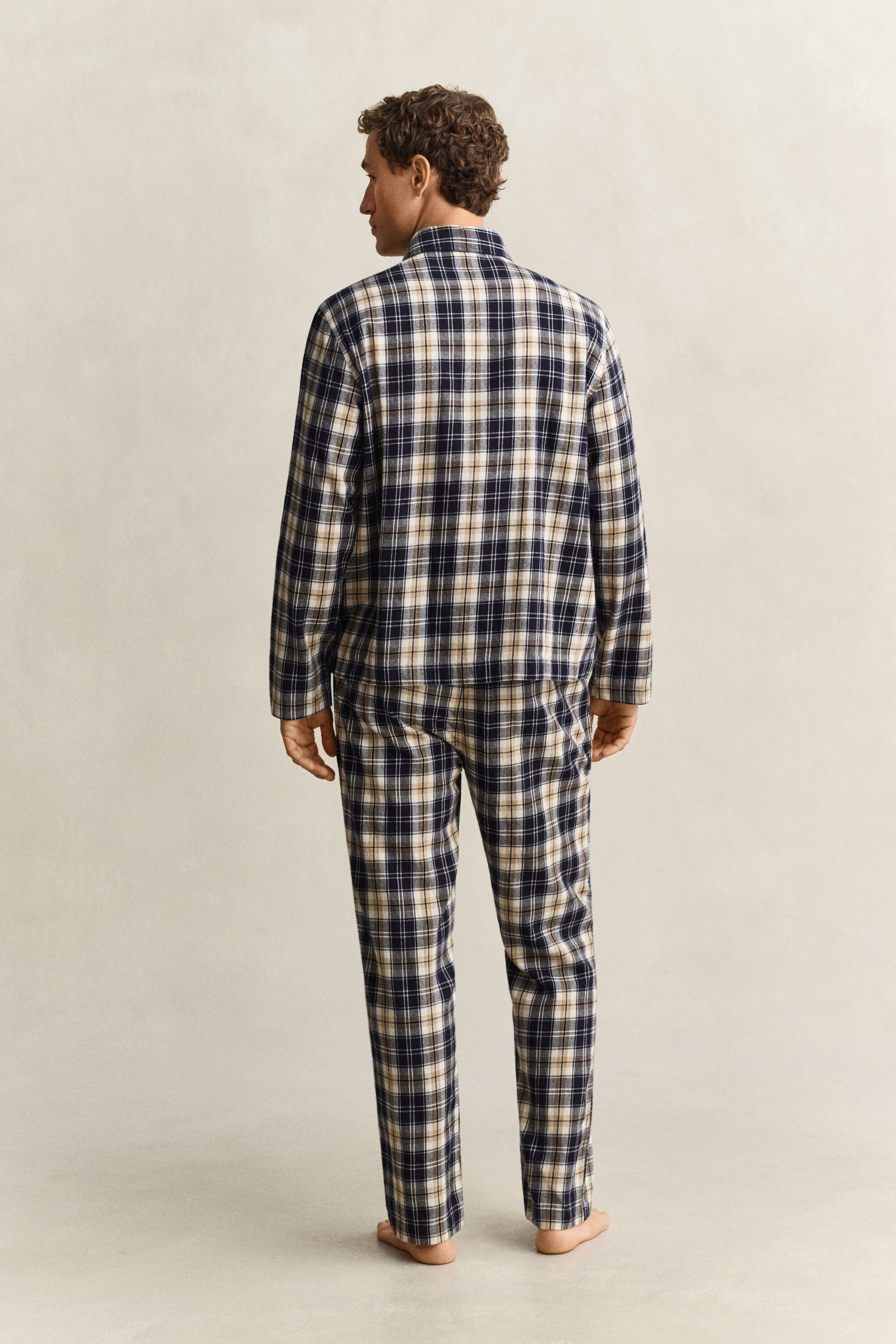 Checked Pajama Set