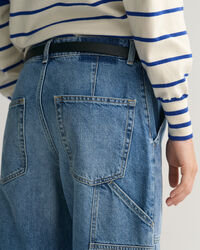 Wide Leg Cargo Jeans