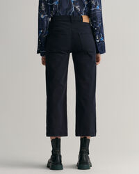 Cropped Wide Color Jeans