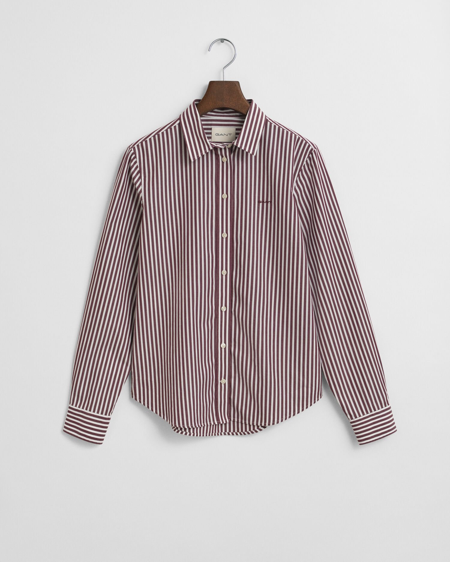 Regular Fit Classic Striped Poplin Shirt