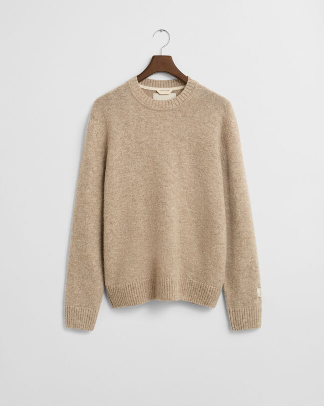 Scottish Wool Crew Neck Sweater