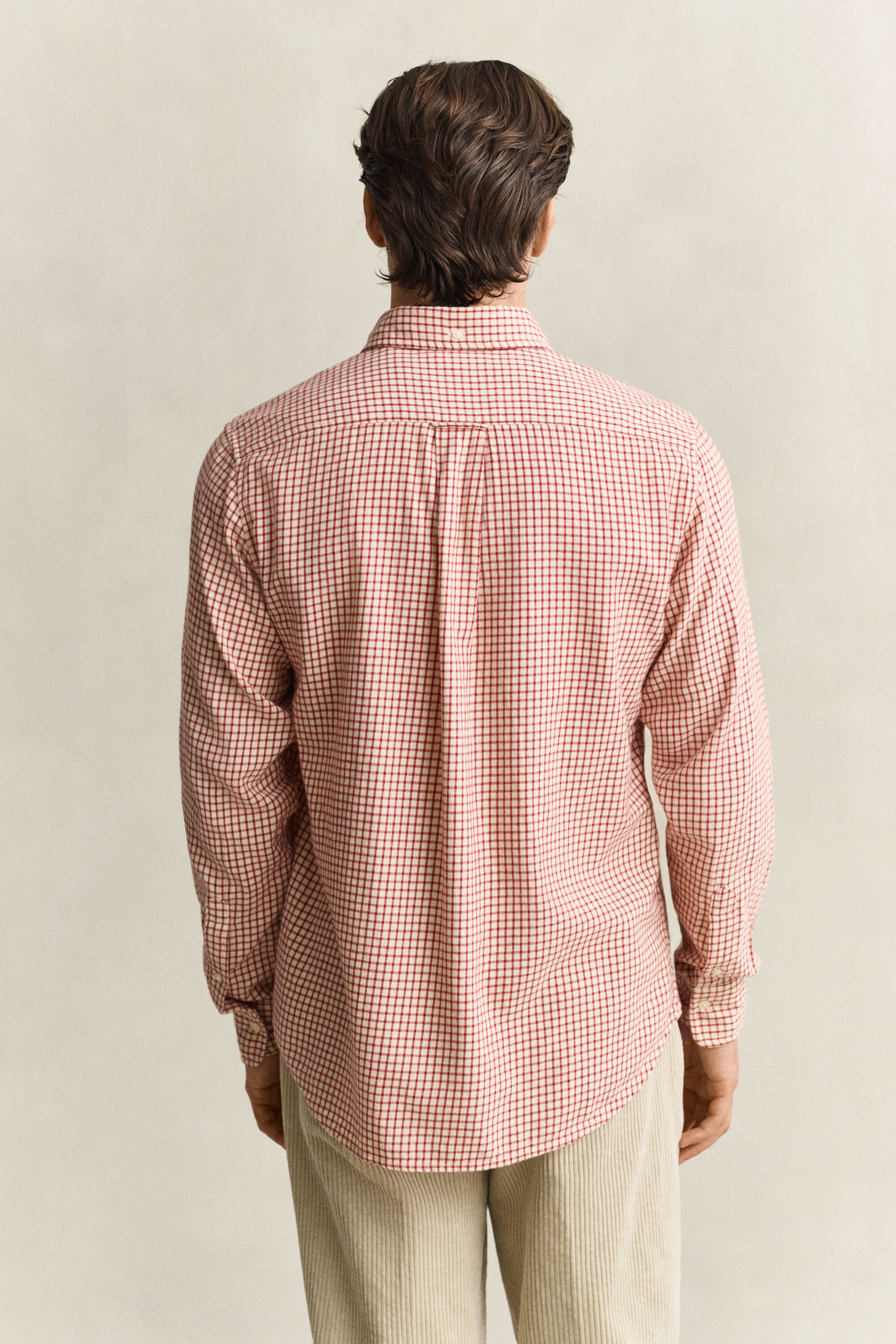 Checked Windblown Flannel Shirt