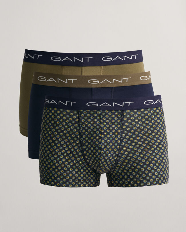 3-Pack Foulard Print Trunks With Gift Box