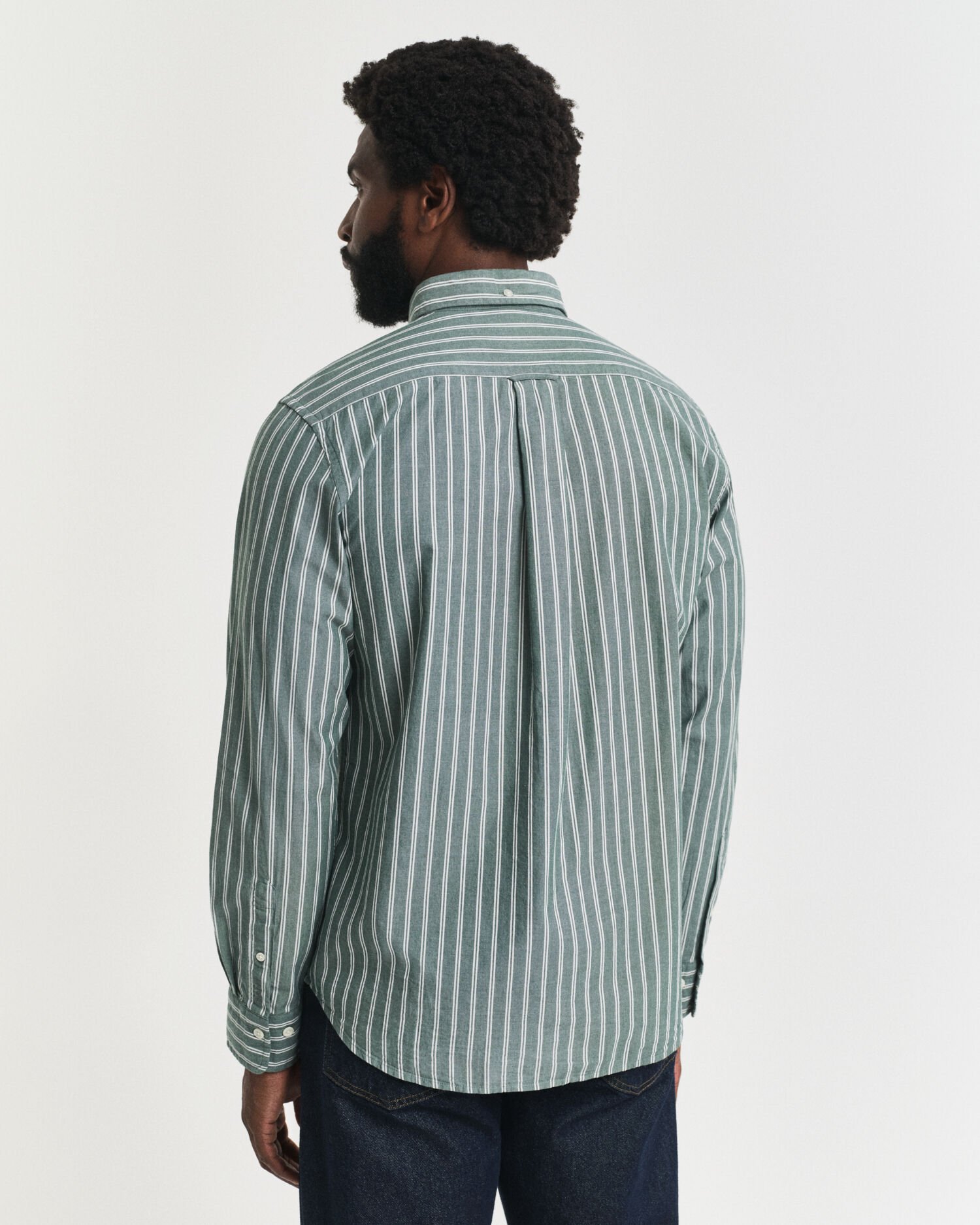 Regular Fit Striped Archive Poplin Shirt