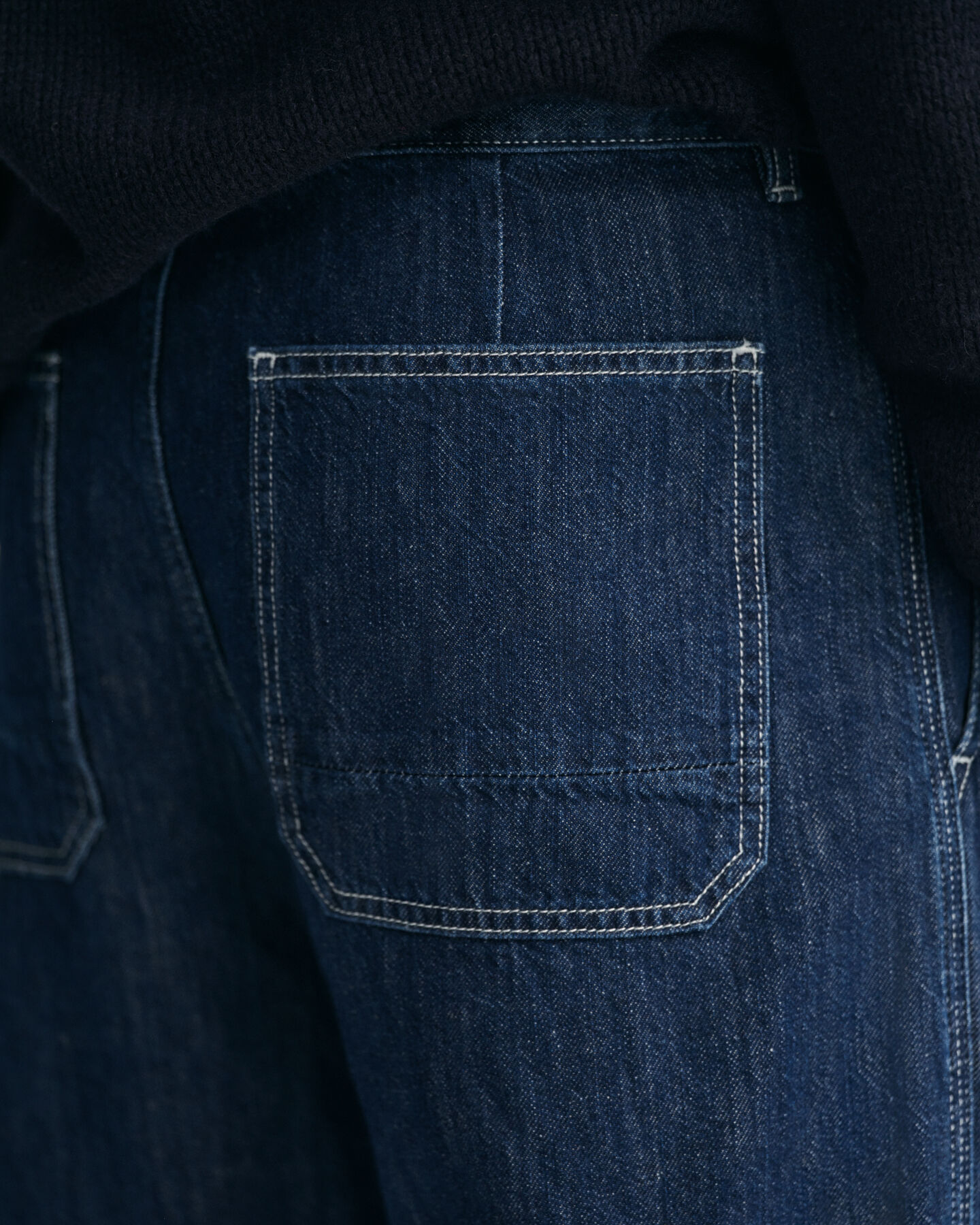 Relaxed Fit Cotton Linen Jeans