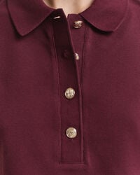 Long Sleeve Piqué Polo Shirt
