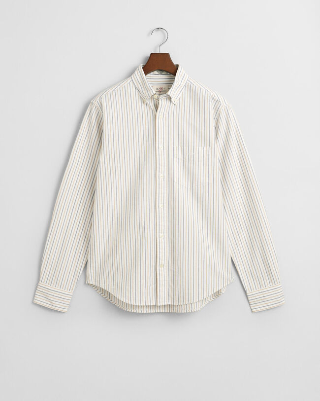 Regular Fit Striped Classic Oxford Shirt