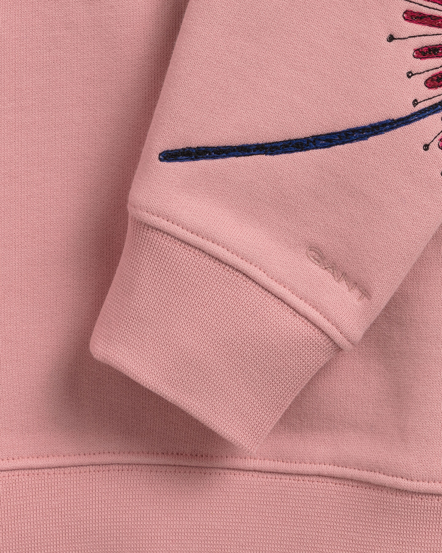 Flower Crew Neck Sweatshirt